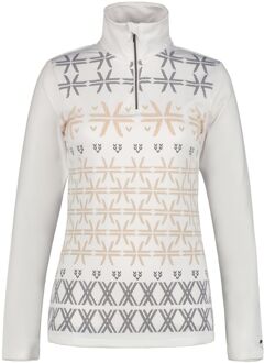 Luhta Ahjola Ski Pully Dames M/38 Wit dessin