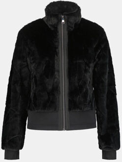 Luhta Ailakkavaara Fleecevest Dames Zwart - XL