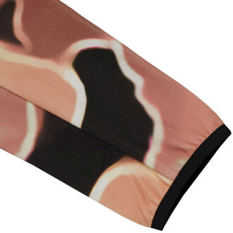 Luhta auttoinen fleece sweater met rits dames - - maat L Oranje