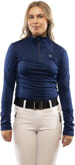 Luhta Hailuoto Ski Pully Dames L/40 Donkerblauw