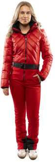 Luhta Halkorpi Ski Overall Dames L/40 Rood