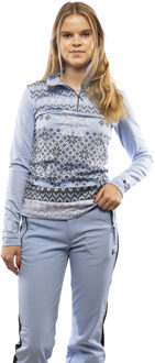 Luhta Hangist Ski Pully Dames L/40 Blauw dessin