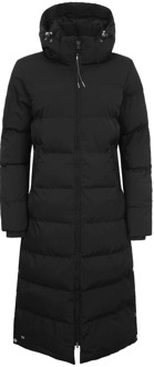 Luhta Iilsalmi casual winterjas dames Zwart - 38/M