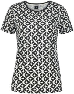 Luhta Ilmopohja Casaul T-shirt Dames L/40 Zwart