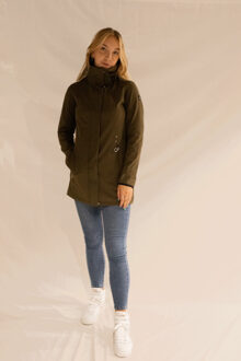 Luhta Iloniemi Softshell Winterjas Dames S/36 Groen