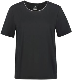 Luhta Inkula Casaul T-shirt Dames XS/34 Zwart