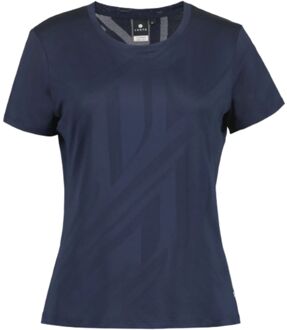Luhta Karisto Casaul T-shirt Dames 2XL/44 Donkerblauw