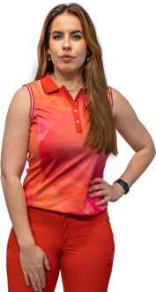 Luhta Kivisaari Singlet Dames S/36 Rood dessin