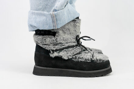 Luhta Nauttiva MS Snowboots Dames 36 Zwart dessin