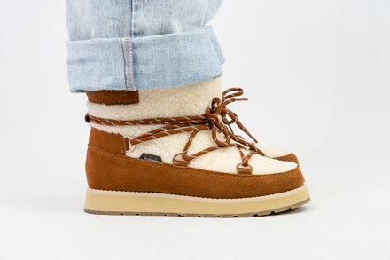 Luhta Nauttiva MS Snowboots Dames 37 Bruin dessin