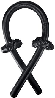 Lui Curler Zijde Heatless Curling Staaf Hoofdband Curling Lint Curling Lint Maken Haar Krullend Zijden Curling Lint Heatless Haar zwart