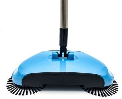Lui Hand Push Stofzuiger Vegen En Dweilen De Vloer 2 In 1 Stofzuiger Huishoudelijke Schoonmaakmiddelen Set Badkamer Accessoires blauw