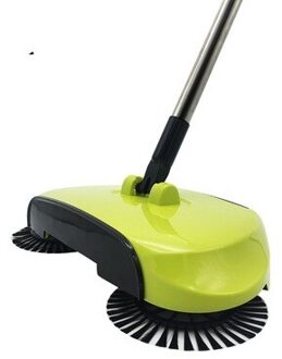 Lui Hand Push Stofzuiger Vegen En Dweilen De Vloer 2 In 1 Stofzuiger Huishoudelijke Schoonmaakmiddelen Set Badkamer Accessoires groen