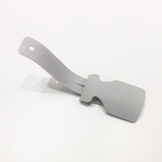 Lui Schoen Helper Portable Behandeld Schoenlepel Schoen Lifting Helper grijs