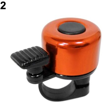 Luid Helder Geluid Fietsstuur Bell Fietsen Mini Alarm Waarschuwing Ring Fietsen Stuur Ring Fiets Call Fiets Accessoires Rood