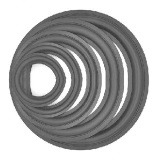 Luidspreker Accessoires Woofer Duurzaam Surround Stofdicht Onderdelen Foam Vervanging Universele Rubber Hoorn Rand Ring Vouwen DIY 3 duim