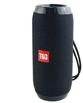 Luidspreker Draadloze Waterdichte Outdoor Stereo Mobiele Telefoon Draadloze Stereo Outdoor Draagbare Draagbare Stof Speaker zwart