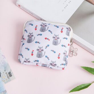 Luier Maandverband Opbergtas Canvas Pad Make-Up Tas Portemonnee Sieraden Organisator Creditcard Pouch Case Tampon Verpakking