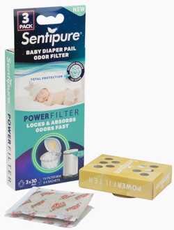 Luieremmer geurfilter 3 pack