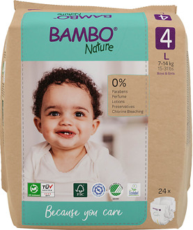 Luiers Bambo 4 L - 7 tot 14 kg