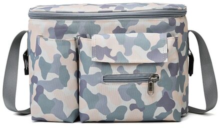 Luiertas Cartoon Kinderwagen Bag Organizer Bag Nappy Luier Tassen Vervoer Buggy Kinderwagen Winkelwagen Mand Haak Kinderwagen Accessoires camouflage