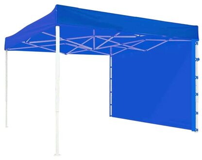 Luifel Zijwand Voor 10X10inch Slant Luifel Tent, Outdoor Instant Luifels, 1 Pack Zijwand blauw