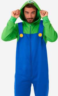 Luigi Onesie Volwassen Multikleur - Print