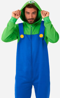 Luigi Onesie Volwassen Multikleur - Print
