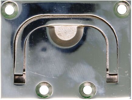 Luikgreep - Rvs 316 - 75x56mm