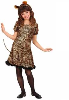 Luipaard kostuum kind Multikleur - Print