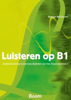 Luisteren op B1 - Boek Marjan Meiboom (9089533540)