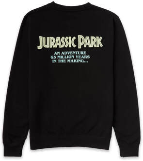 Luke Preece x Jurassic Park An Adventure 65 Million Years In The Making Unisex Sweatshirt - Black - M Zwart