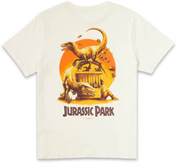 Luke Preece x Jurassic Park An Adventure 65 Million Years In The Making Unisex T-Shirt - Cream - L Crème