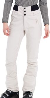 Lullaby Softshell Skibroek Dames off white - 42