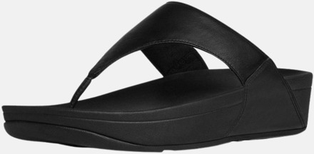 Lulu Leather Toe post Teenslippers Dames zwart - 36