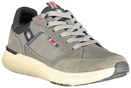 Lumberjack Casual Vetersneakers Grijs