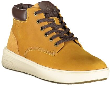Lumberjack Hoge leren sneakers - maat EU 41 Bruin