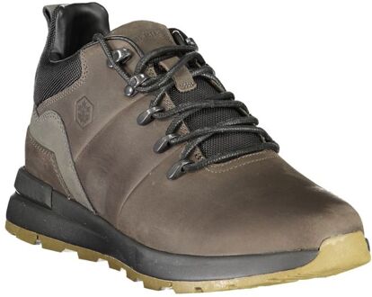 Lumberjack Leren Veterschoenen Casual Sneakers - maat Grijs