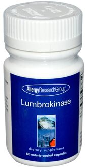 Lumbrokinase 60 Enteric-Coated Capsules - Allergy Research Group