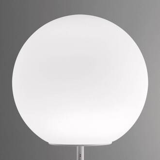 Lumi Sfera glas-vloerlamp, Ø 40 cm wit