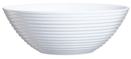 LUMINARC Fruitschaal van wit glas 27 cm