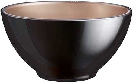 LUMINARC Kommetje - zwart - D13 x 6 cm - glas - voor dessert/ontbijt - schaaltje