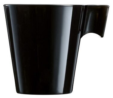 LUMINARC Lungo koffie/espresso bekers zwart