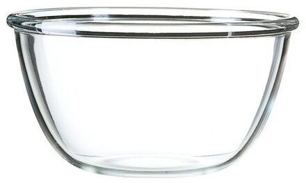 LUMINARC Salade serveerschaal glas 24 cm - Saladeschalen Transparant