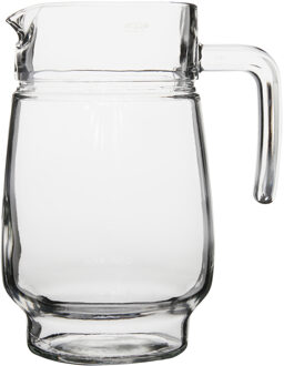 LUMINARC schenkkan/karaf - glas - 1,6 liter - Sapkannen - waterkannen - schenkkannen - Waterkannen Transparant