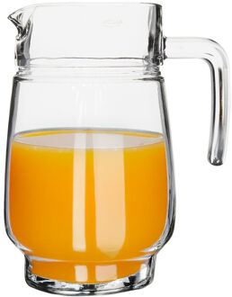 LUMINARC schenkkan/karaf - glas - 1,6 liter - Sapkannen/waterkannen/schenkkannen