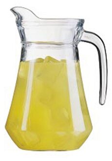 LUMINARC Schenkkan/Sapkan - 1,6 liter - glas - Limonadekan - Waterkaraf - 24 cm