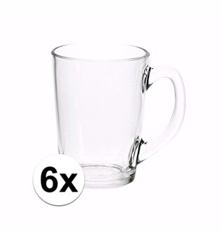 LUMINARC Theeglazen/bekers basic 6 stuks 320 ml