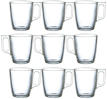 LUMINARC Theeglazen / koffieglazen - 18x stuks - glas - 250 ml