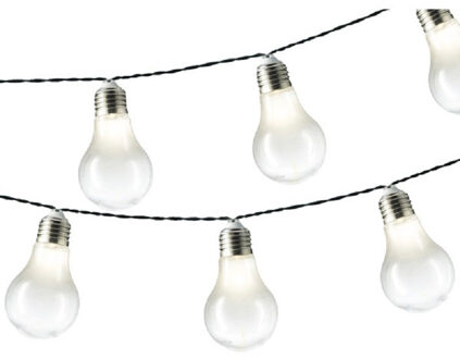 Lumineo 2x stuks solar lichtbolletjes tuinverlichting/feestverlichting 4.5m